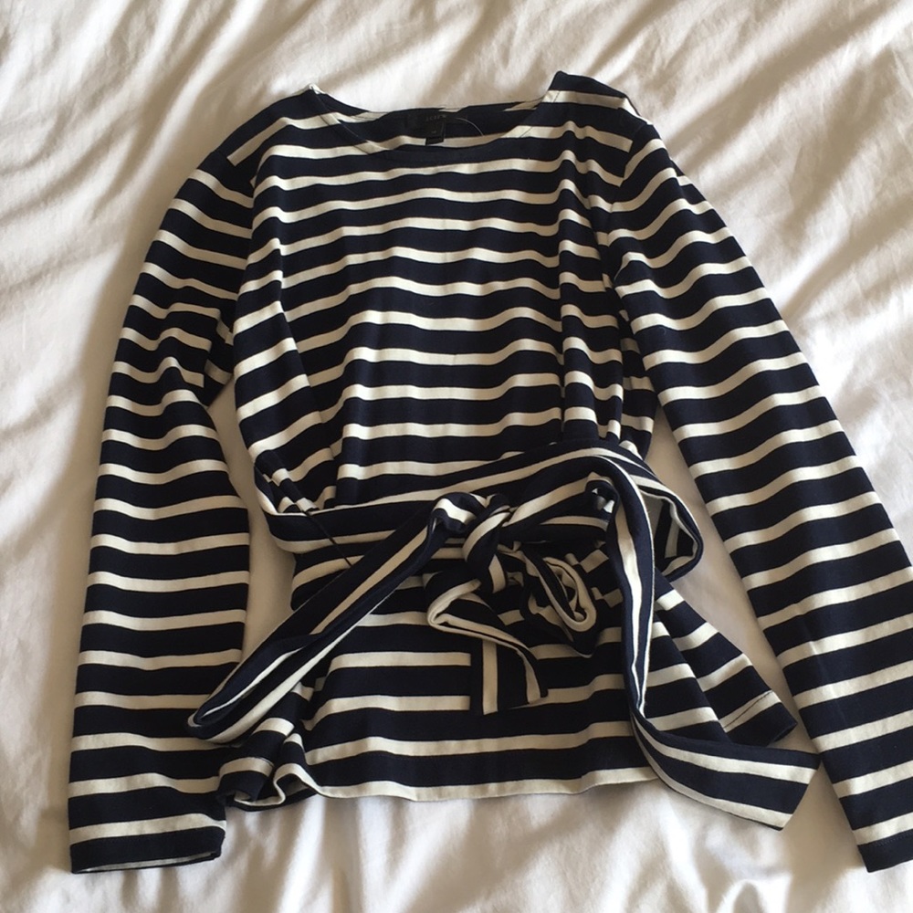 J.Crew Striped Top - NWT
